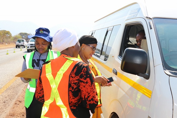 WOMEN ENFORCEMENT OFFICERS MAINTAINS ORDER ON OUR ROAD